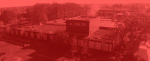 Delta Building Red